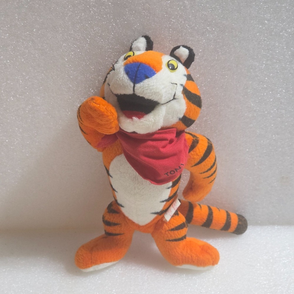 Sasco Tony the Tiger Kellogg's Frosted Flakes Plush Toy Doll Vintage 1997 8"